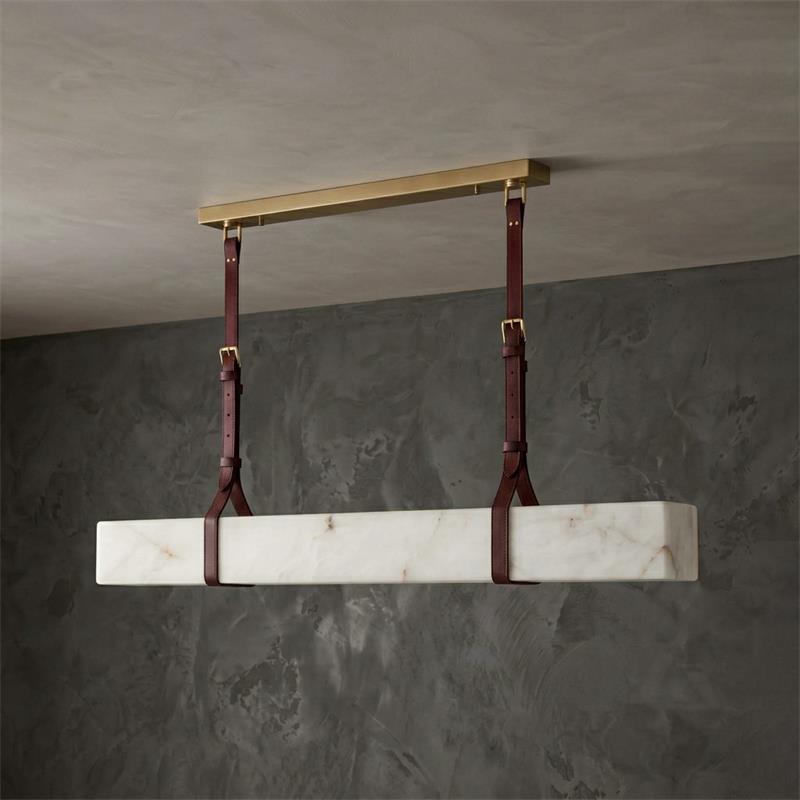 Frozen Alabaster Chandelier