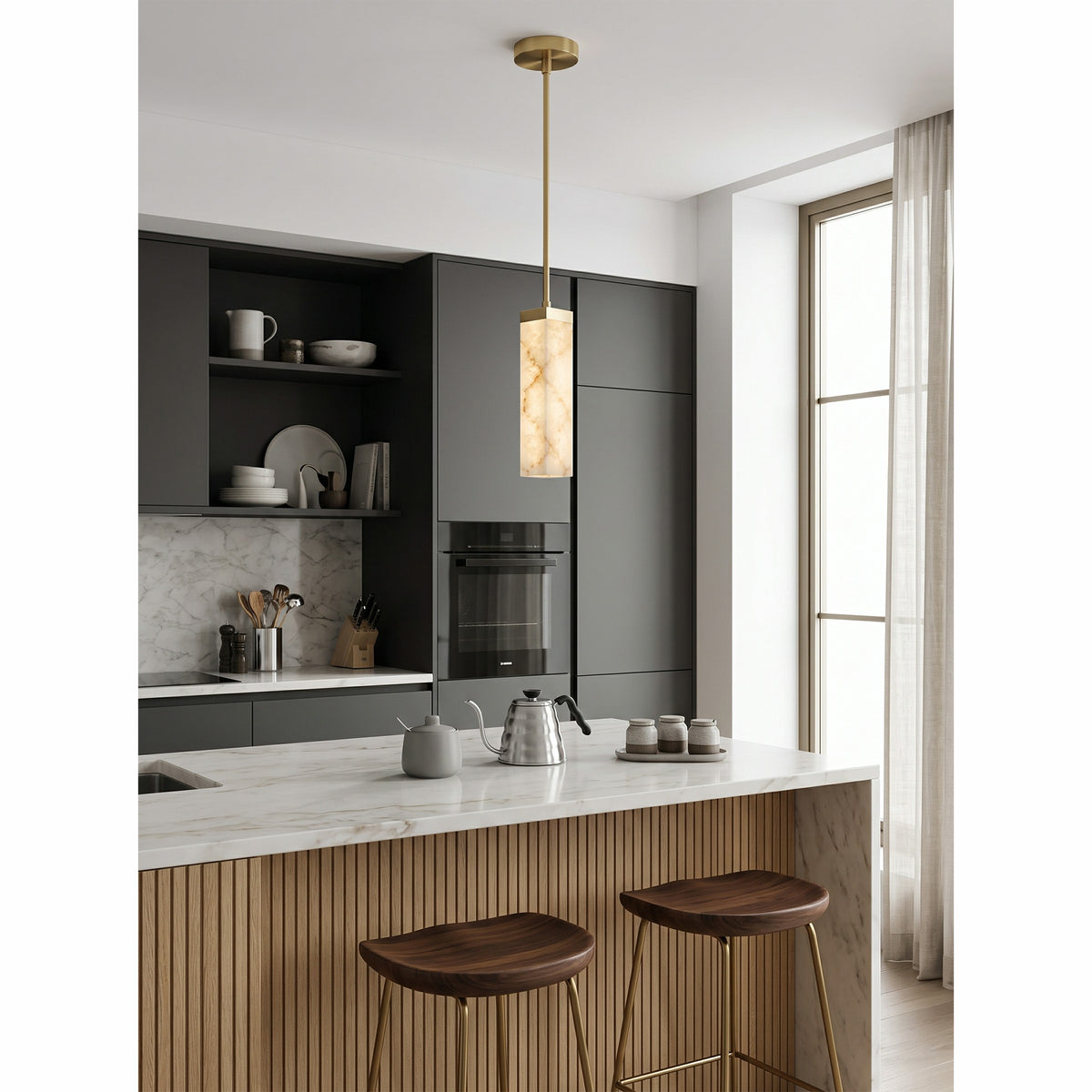 Frozen Alabaster Pendant Lamp – detail 13