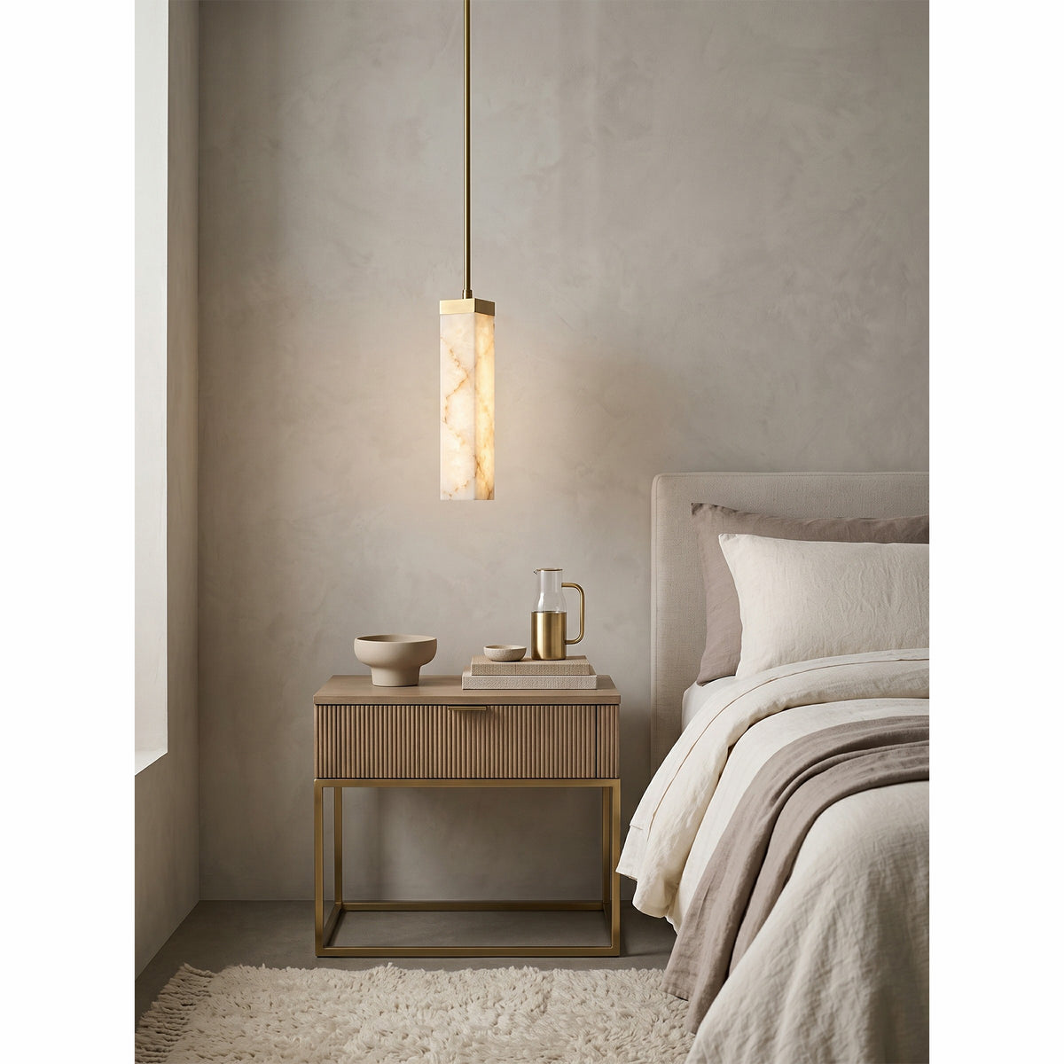 Frozen Alabaster Pendant Lamp – detail 15