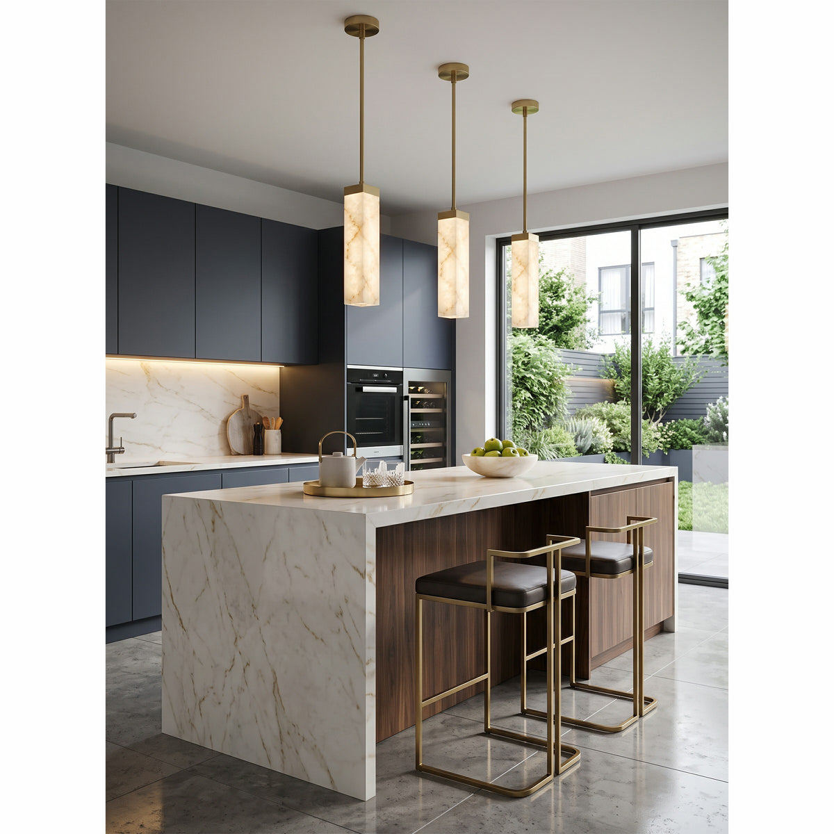 Frozen Alabaster Pendant Lamp – detail 19