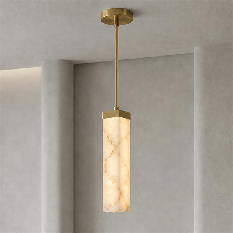 Frozen Alabaster Pendant Lamp – detail 20