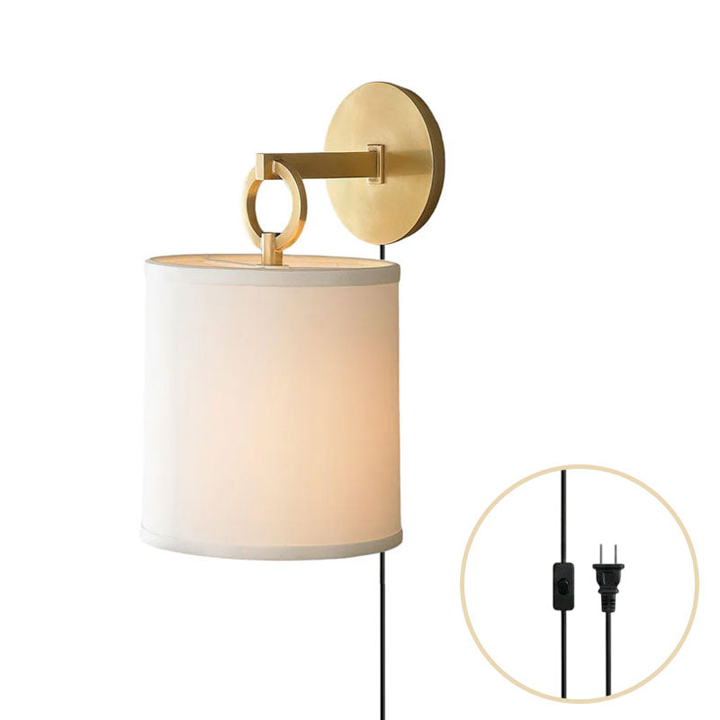 Full Circle Plug-in Wall Sconce