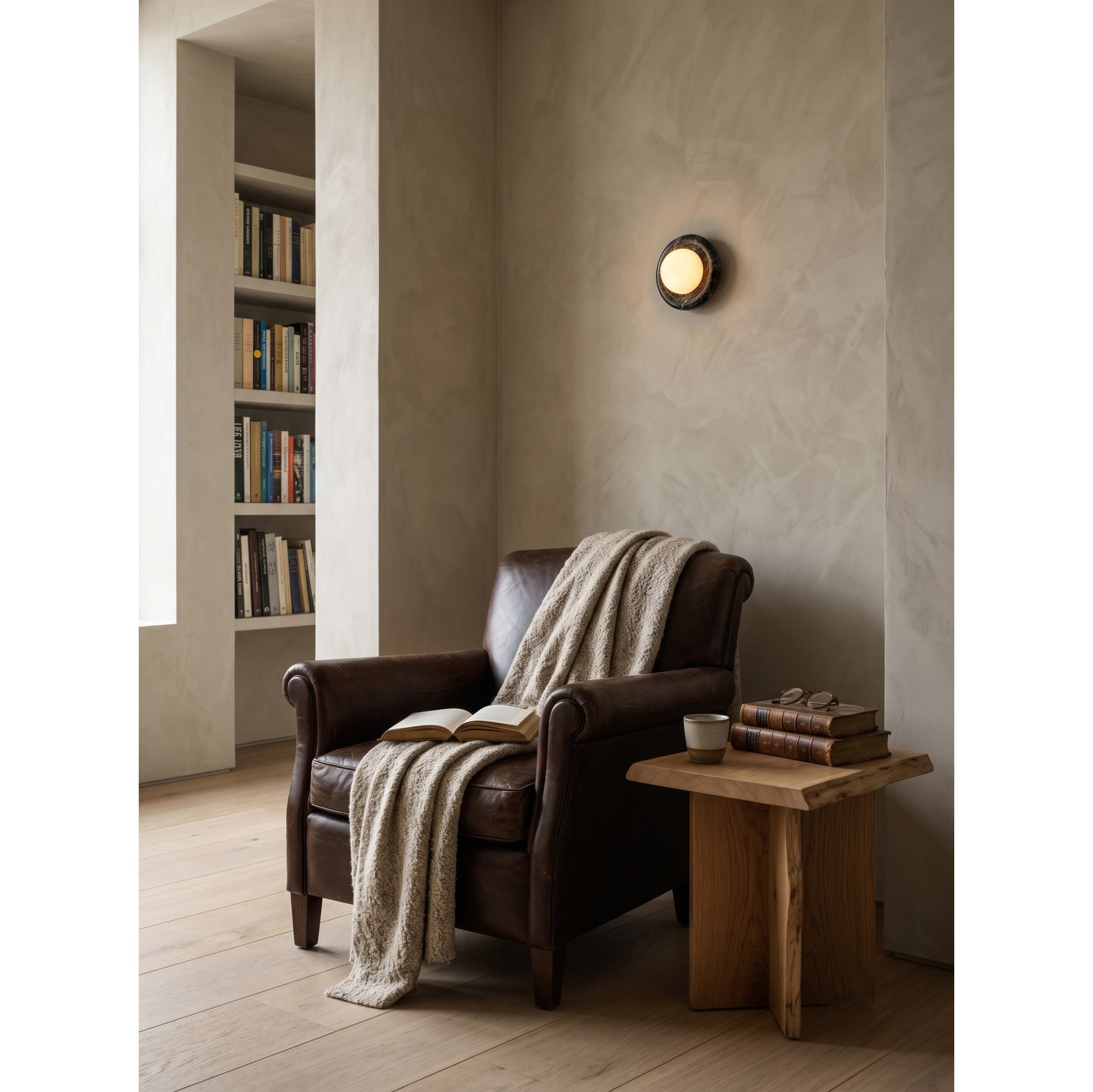 Gaia Marble Wall Sconce