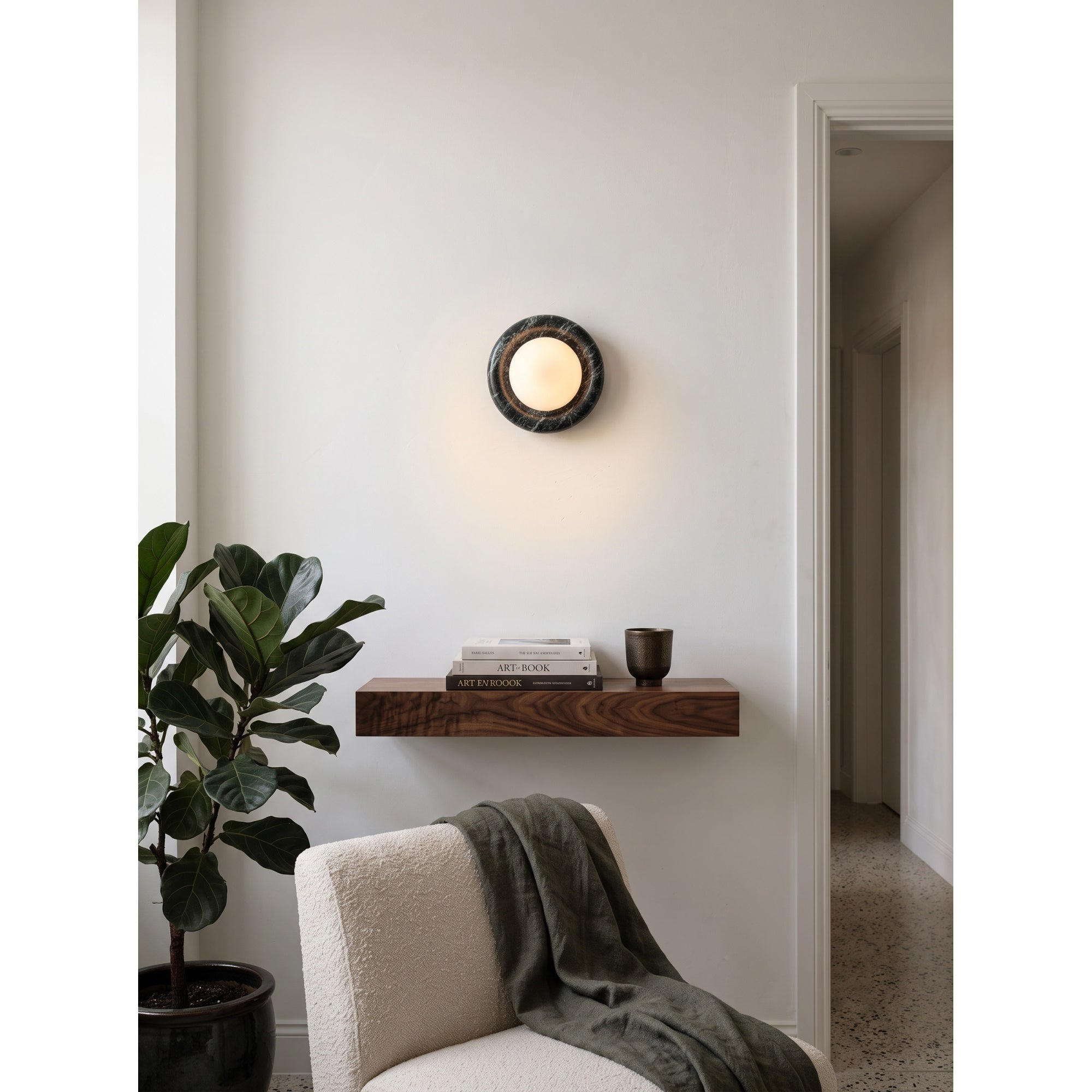 Gaia Marble Wall Sconce