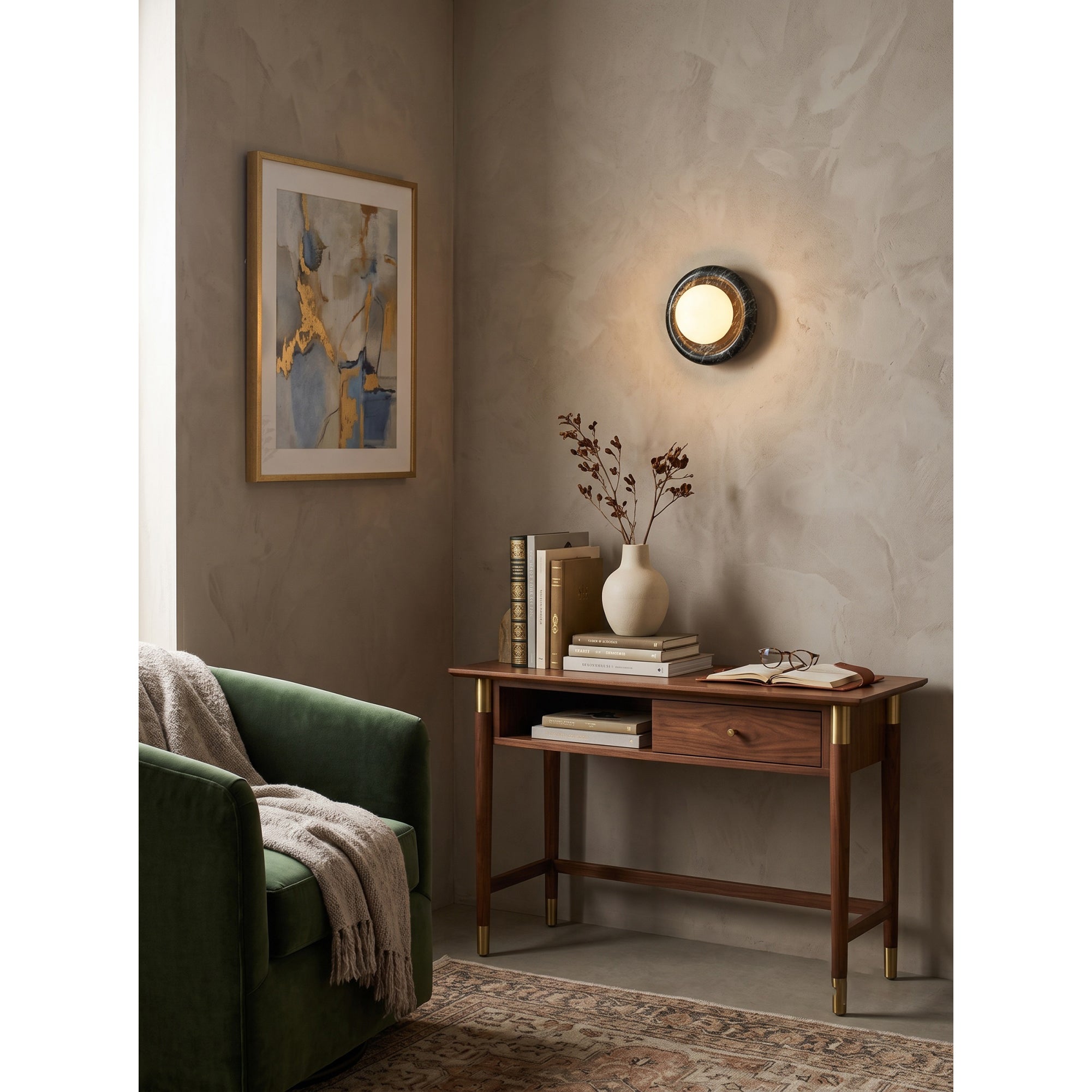 Gaia Marble Wall Sconce