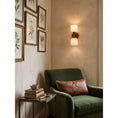 Load image into Gallery viewer, Garrison Alabaster Hammered Wall Sconce
