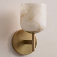 Load image into Gallery viewer, Garrison Alabaster Wall Sconce
