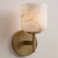 Load image into Gallery viewer, Garrison Alabaster Wall Sconce
