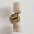Load image into Gallery viewer, Garrison Alabaster Wall Sconce
