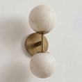 Load image into Gallery viewer, Garrison Alabaster Wall Sconce
