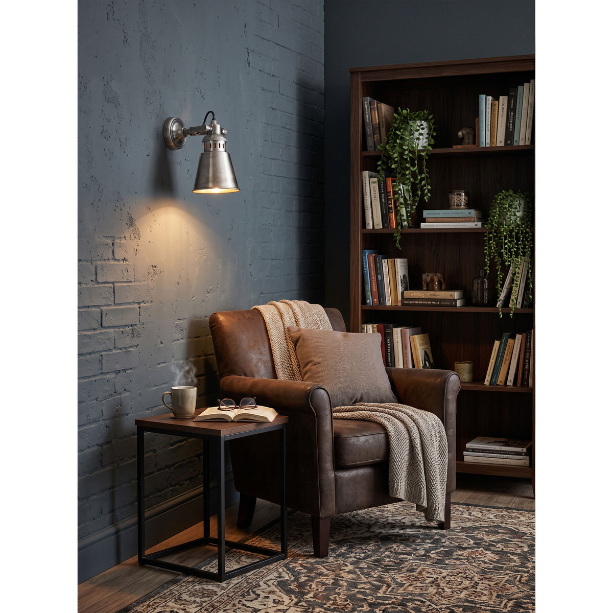 Geary draai-wandlamp
