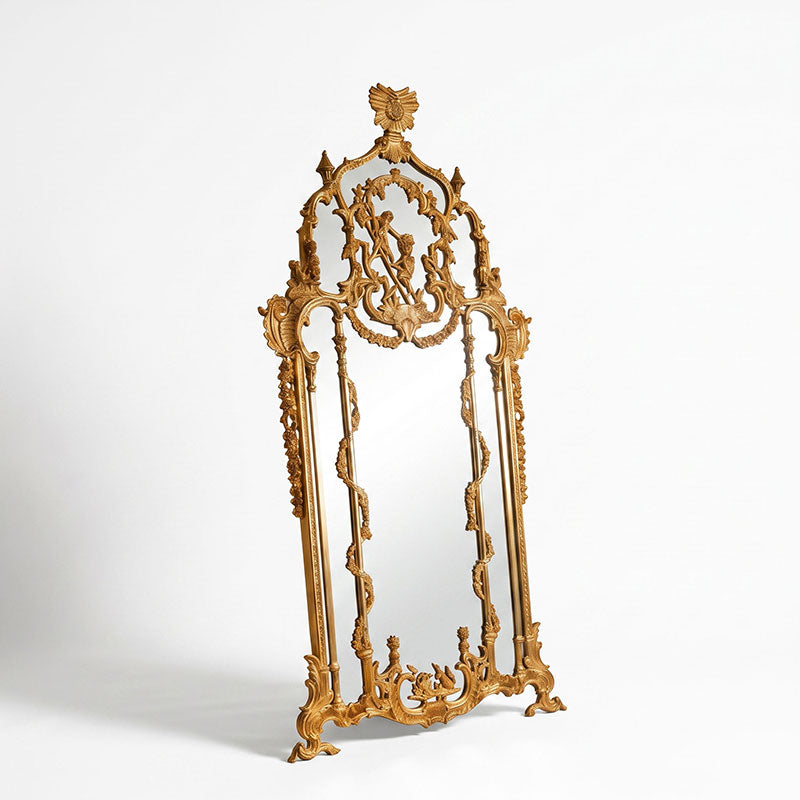 Genevieve Baroque Floor Mirror