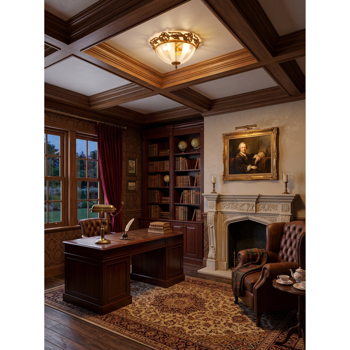 Genevieve Flush Mount Ceiling Light