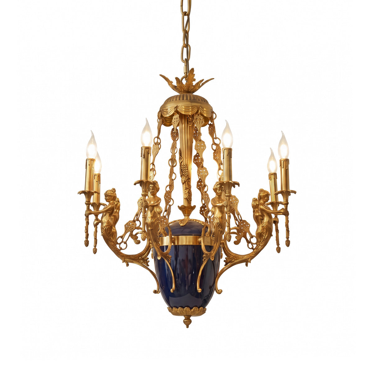 Lustre Giacomo em Latão