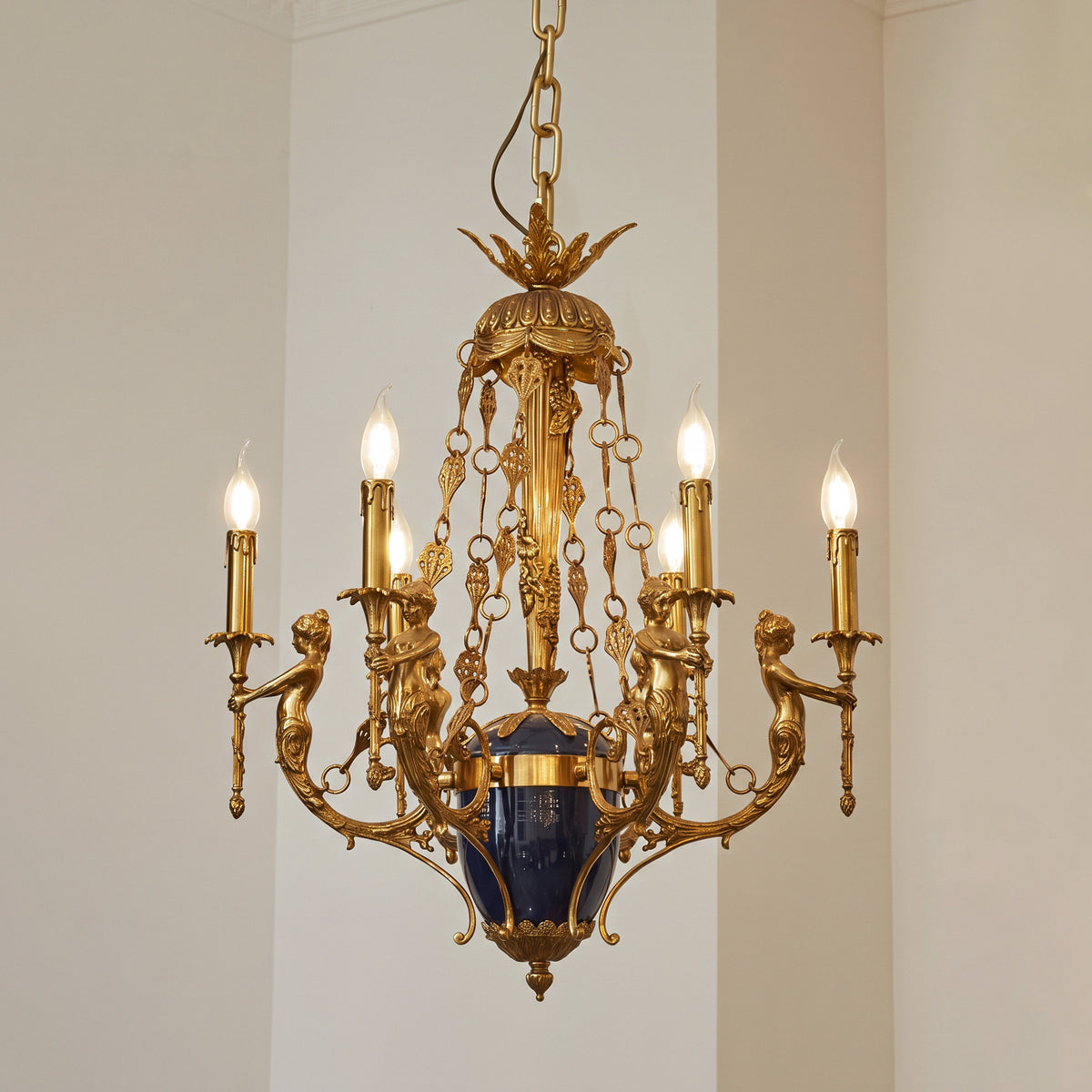 Lustre Giacomo em Latão