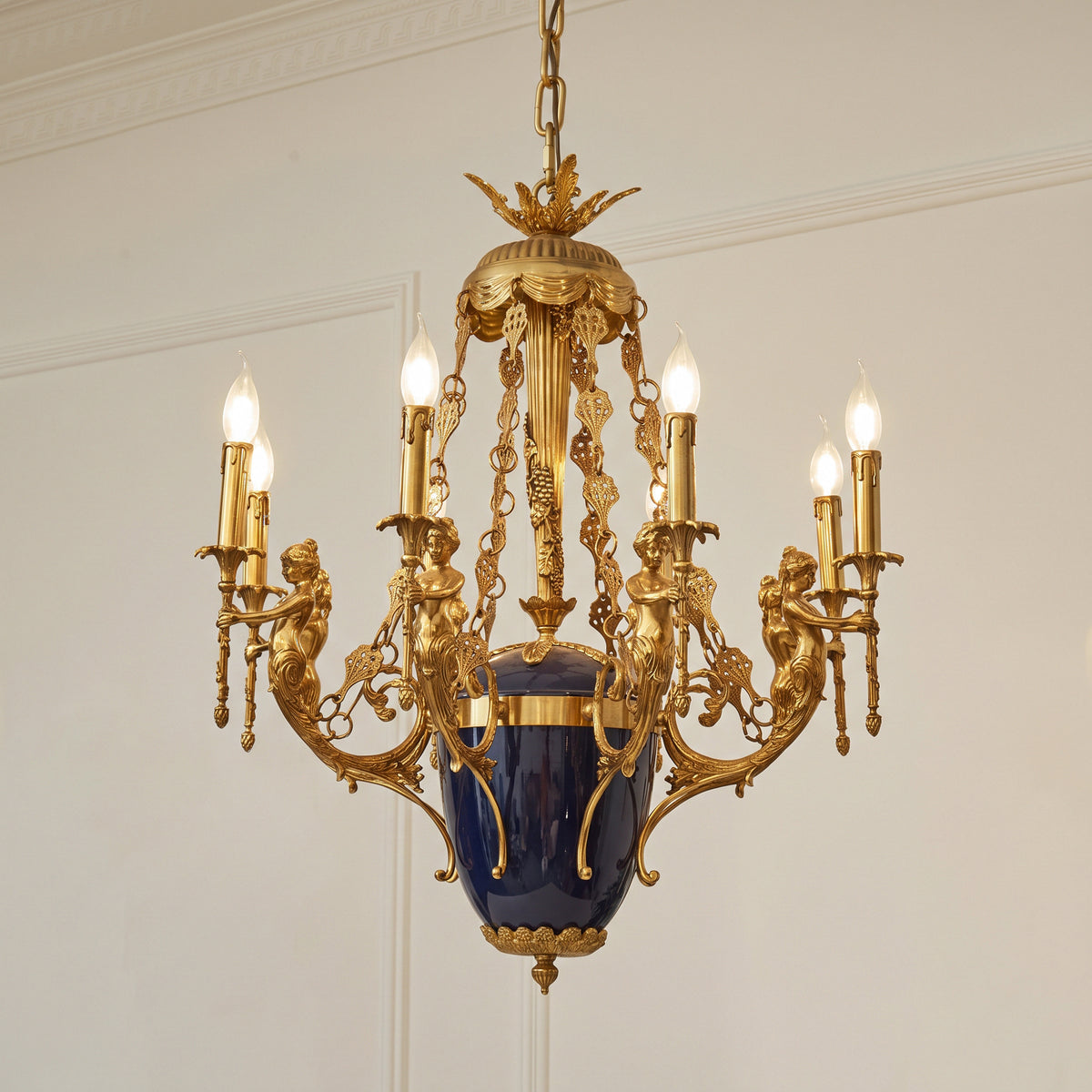 Lustre Giacomo em Latão