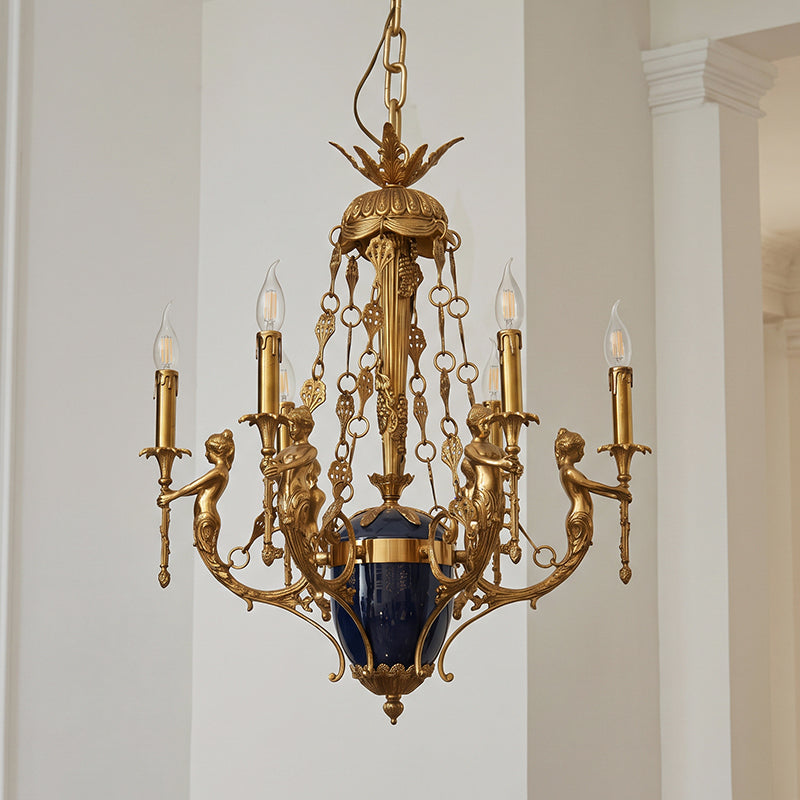 Lustre Giacomo em Latão