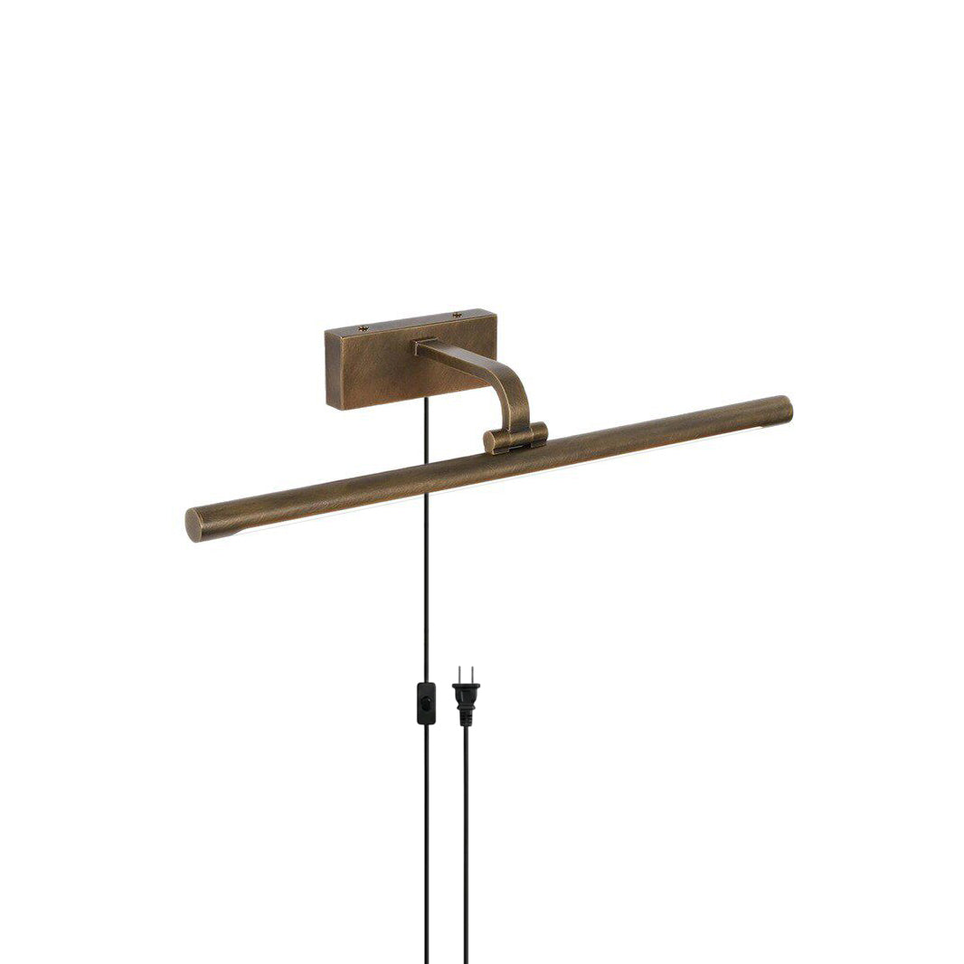 Goya Brass Plug-in Wall Sconce