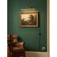 Load image into Gallery viewer, Goya Brass Plug-in Wall Sconce
