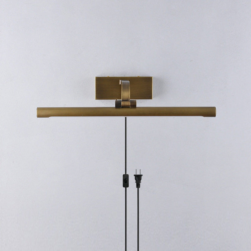 Goya Brass Plug-in Wall Sconce