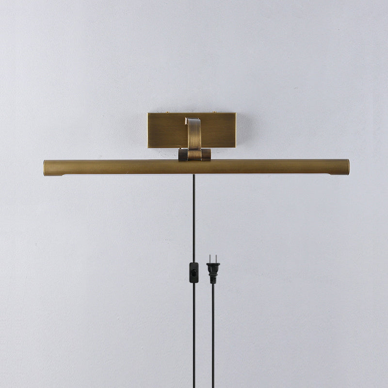 Goya Brass Plug-in Wall Sconce