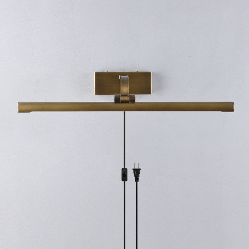 Goya Brass Plug-in Wall Sconce