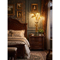 Load image into Gallery viewer, Gratia Crystal Palm Table Lamp
