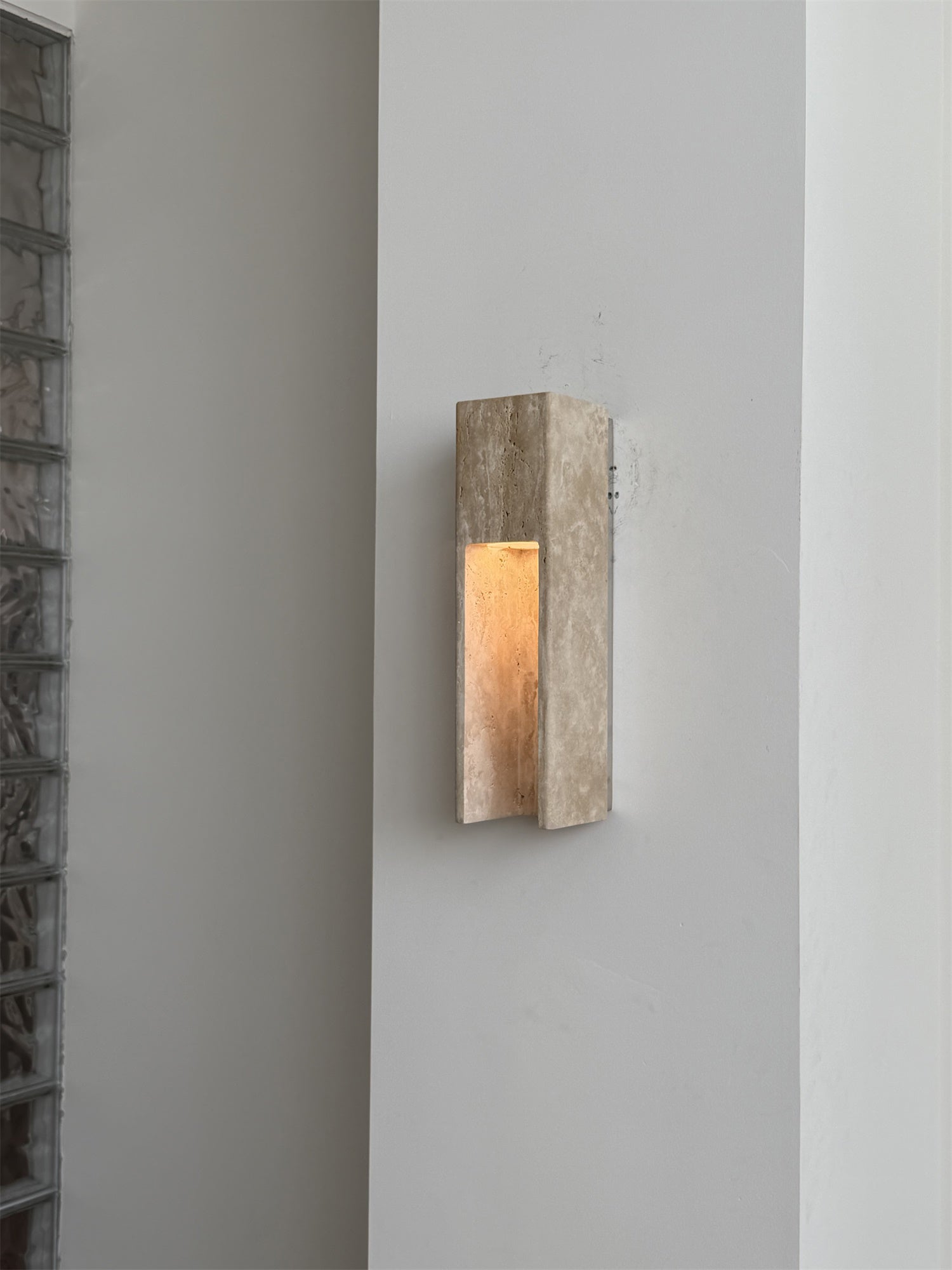 Graziano Travertine Wall Sconce