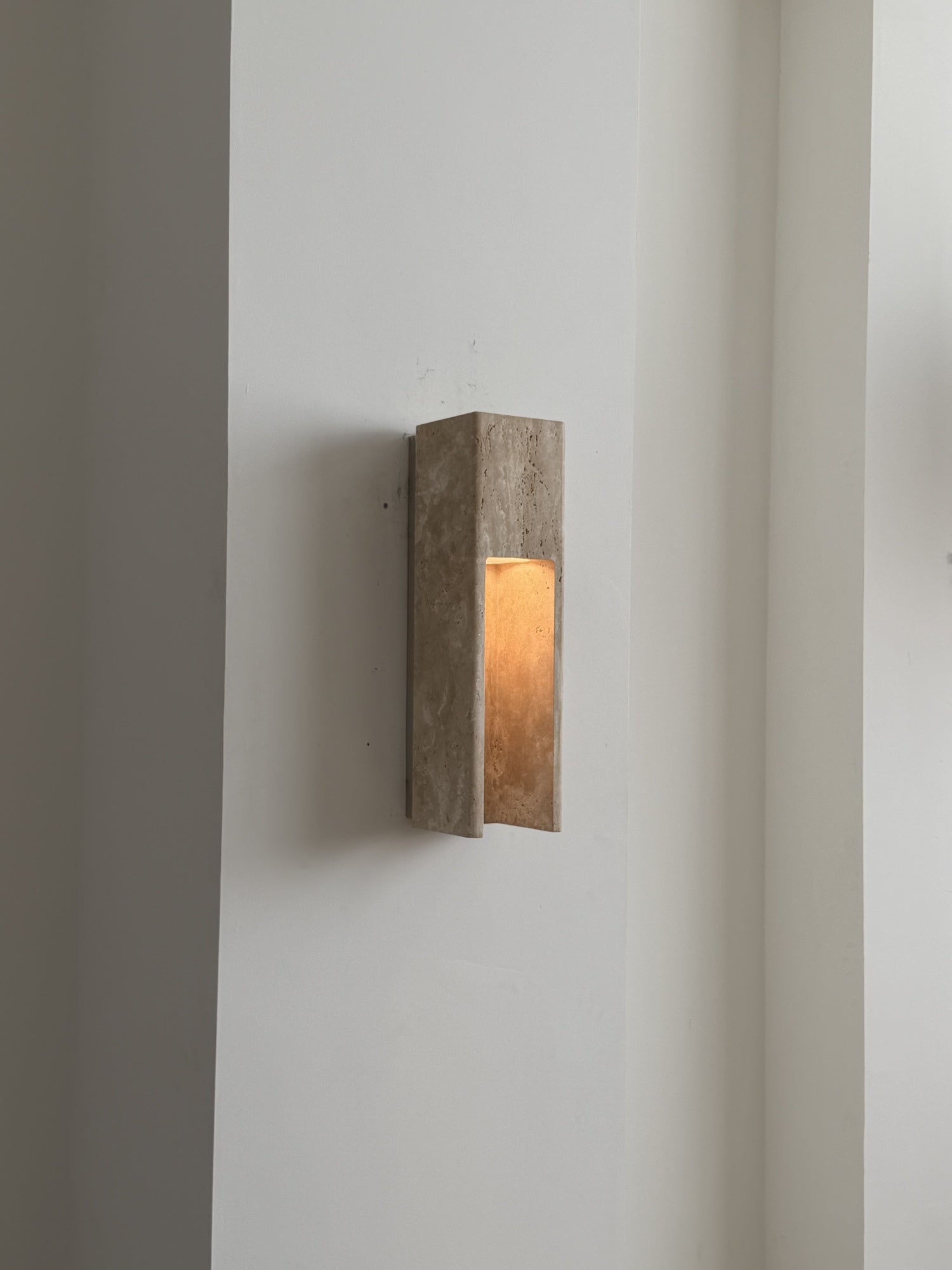 Graziano Travertine Wall Sconce