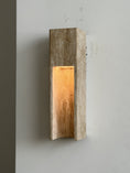 Load image into Gallery viewer, Graziano Travertine Wall Sconce
