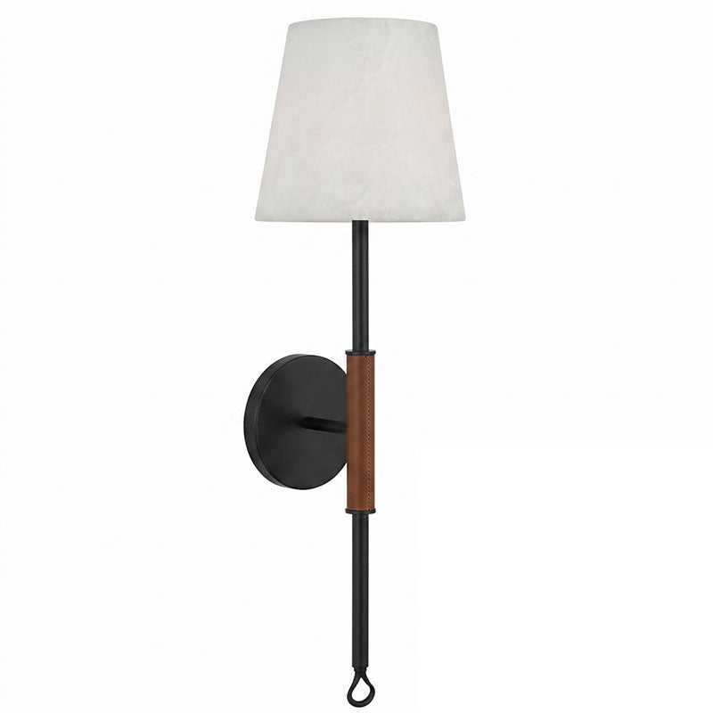 Griffin Tail Alabaster Wall Sconce