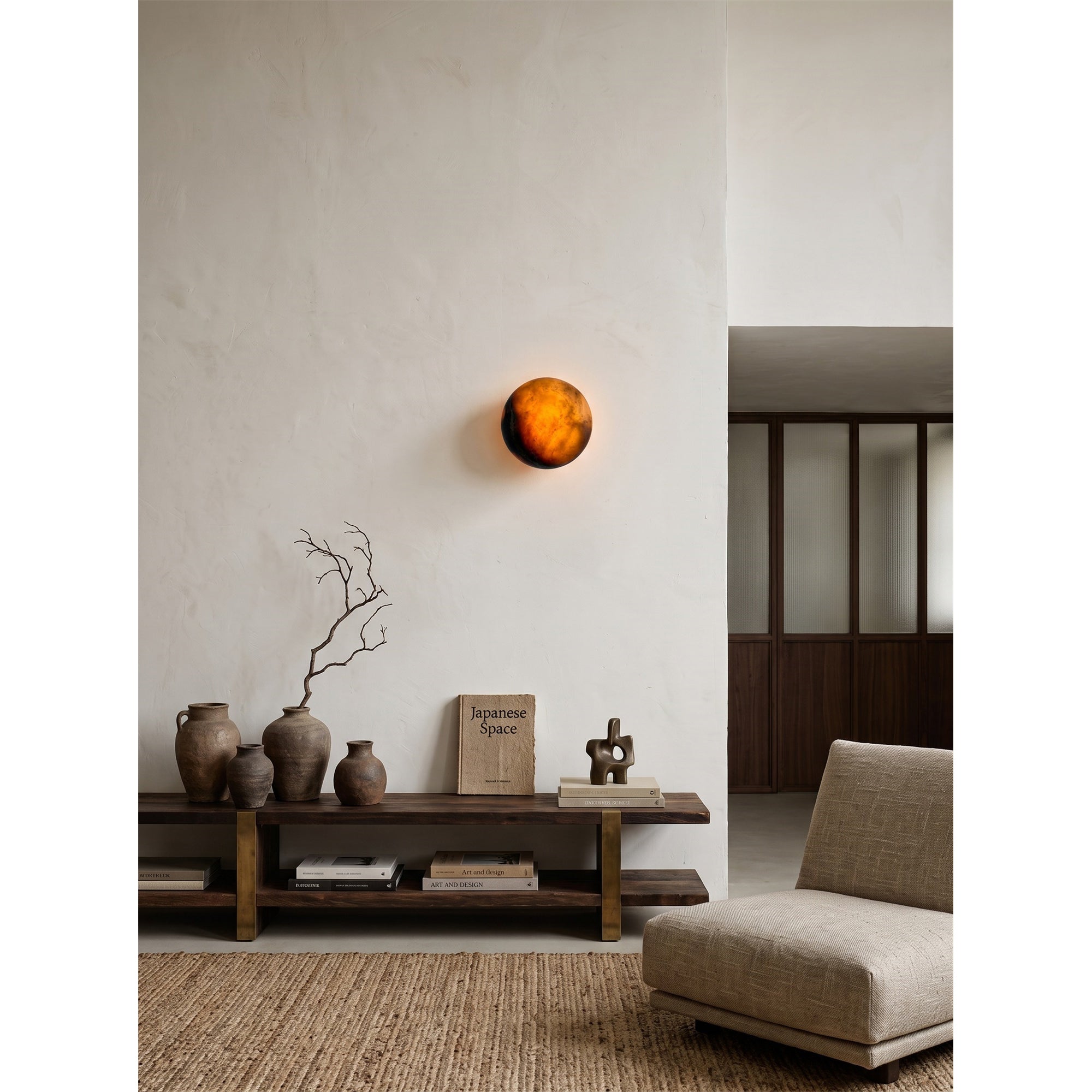 Hadley Alabaster Wall Sconce