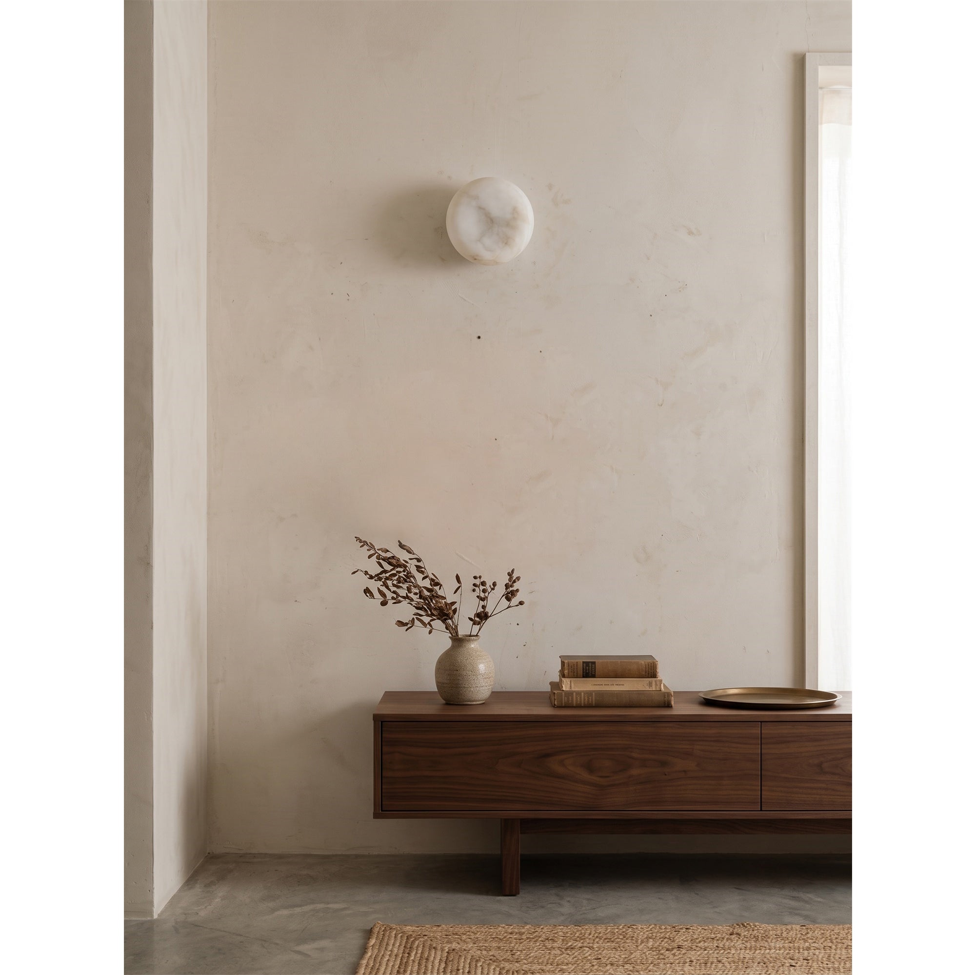 Hadley Alabaster Wall Sconce