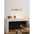 Load image into Gallery viewer, Halophane Brass Wall Lamp
