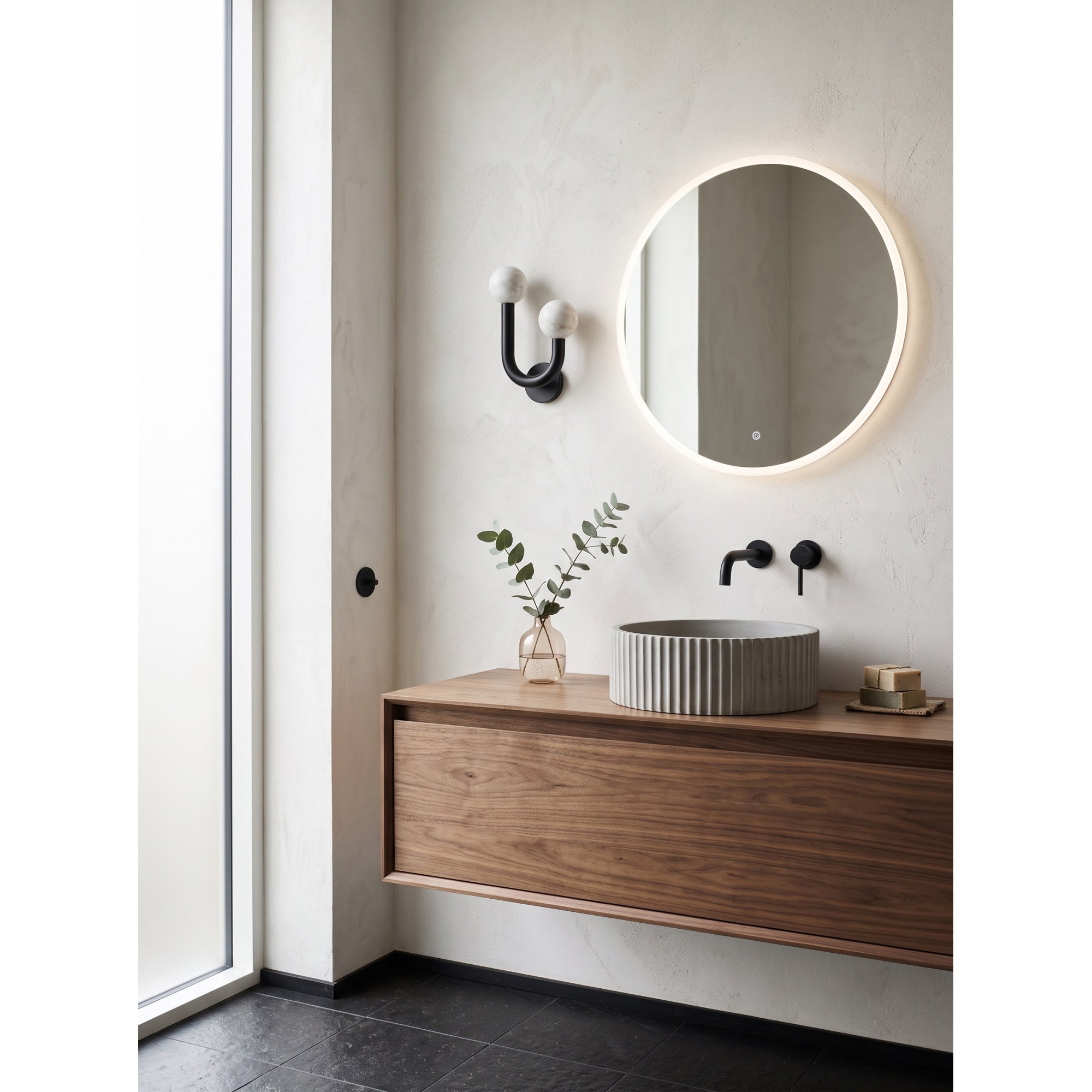 Happy Alabaster Wall Sconce