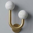 Load image into Gallery viewer, Happy Alabaster Wall Sconce
