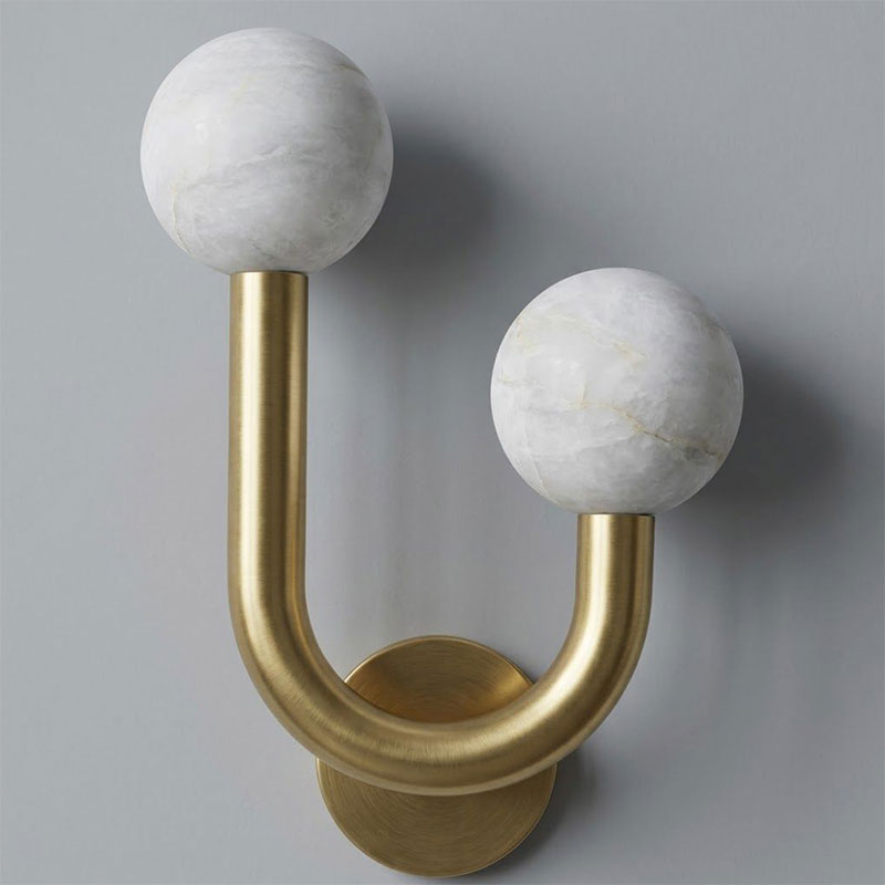 Happy Alabaster Wall Sconce