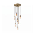 Cargar la imagen en la vista de la galería, Harlin Alabaster Cluster Chandelier
