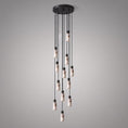 Cargar la imagen en la vista de la galería, Harlin Alabaster Cluster Chandelier
