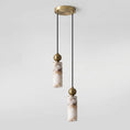 Cargar la imagen en la vista de la galería, Harlin Alabaster Cluster Chandelier
