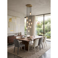 Cargar la imagen en la vista de la galería, Harlin Alabaster Cluster Chandelier
