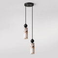 Cargar la imagen en la vista de la galería, Harlin Alabaster Cluster Chandelier
