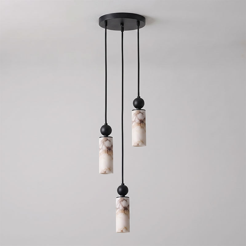 Harlin Alabaster Cluster Chandelier
