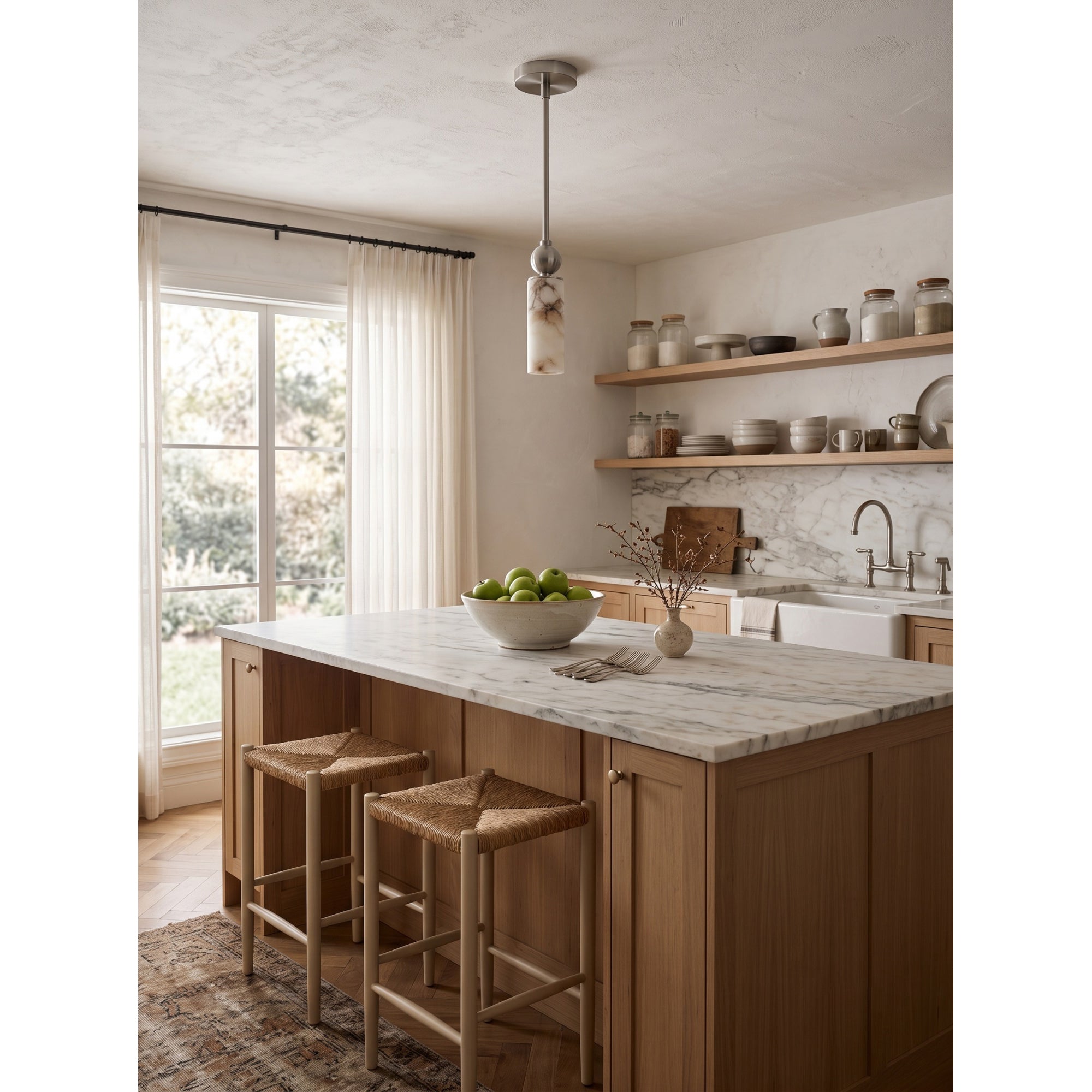 Harlin Alabaster Pendant Lamp
