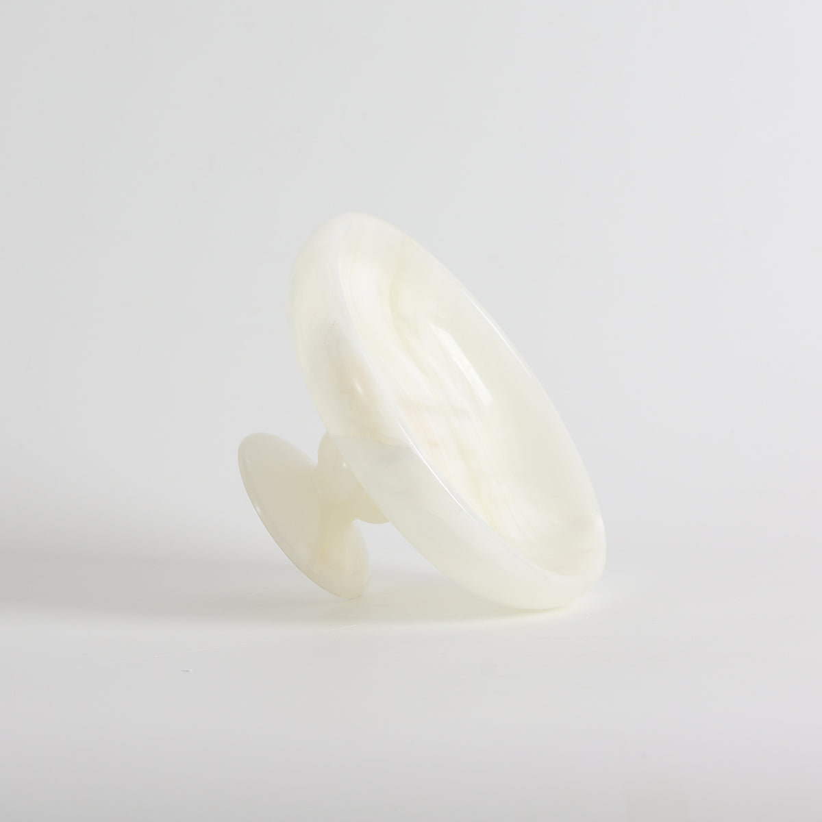 Harlow White Onyx Pedestal Bowl