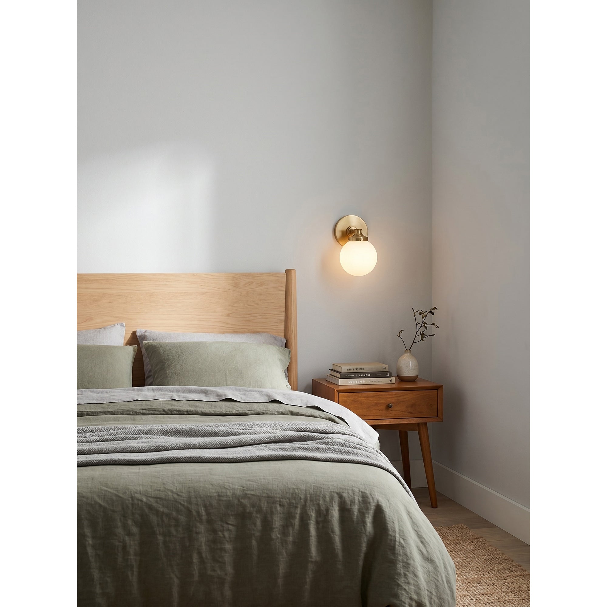 Hayes Glass Ball Wall Scomce