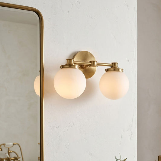 Hayes Glass Ball Wall Sconce