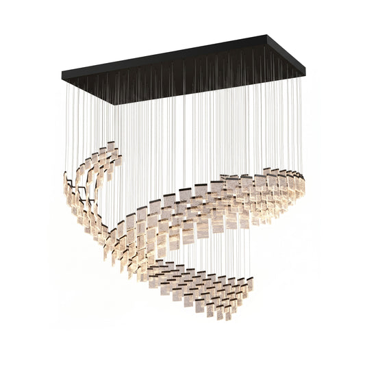 Helix Wave Chandelier