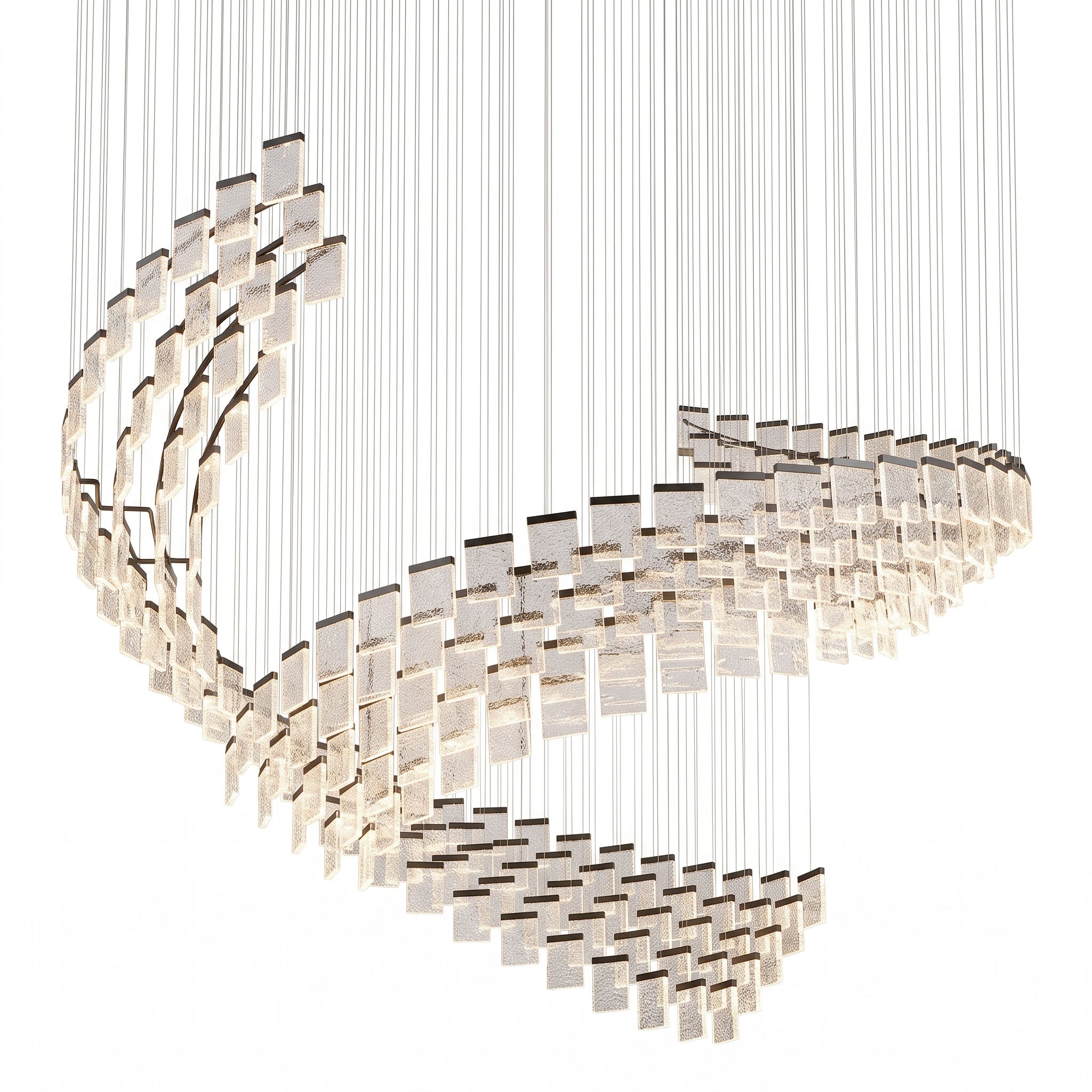 Helix Wave Chandelier