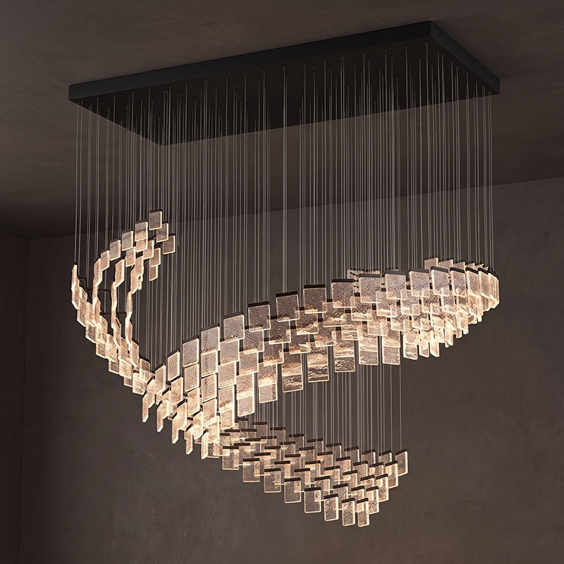 Helix Wave Chandelier
